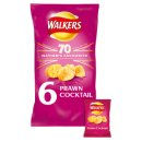 Walkers Prawn Cocktail Crisps (6 Pack)