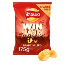 Walkers Ready Salted Crisps Sharing Pack 175g