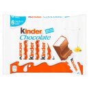 Kinder Chocolate Bar (6 Pack)