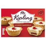 Mr Kipling 6 Cherry Bakewells