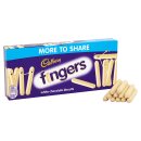 Cadbury White Chocolate Fingers 138g